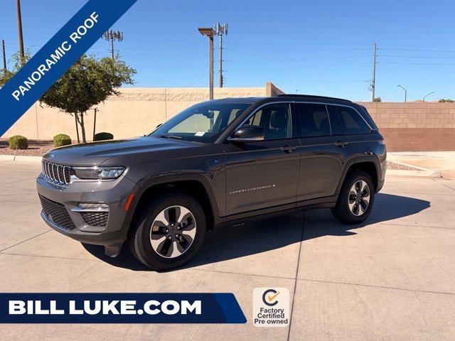 Certified Used 2024 Gray Jeep 4xe image 1