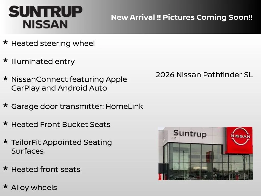 New 2026 Gray Nissan SL image 7