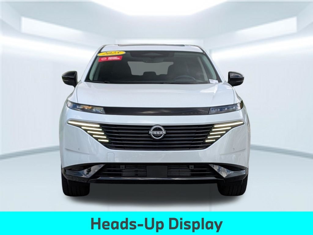Certified Used 2025 White Nissan Platinum image 12
