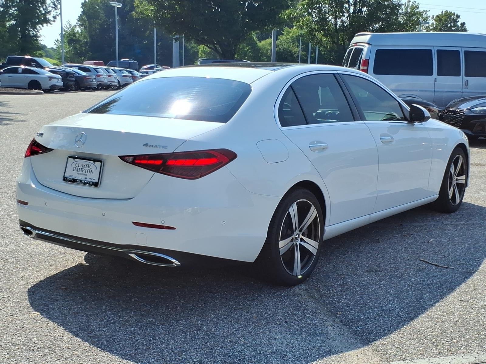Certified Used 2025 Polar White Mercedes-Benz C 300 image 8