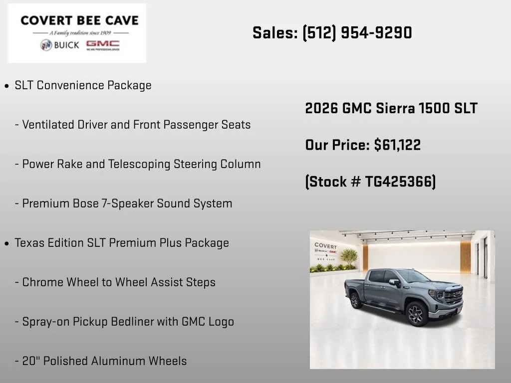 2026 GMC Sierra 1500 SLT - Photo 37