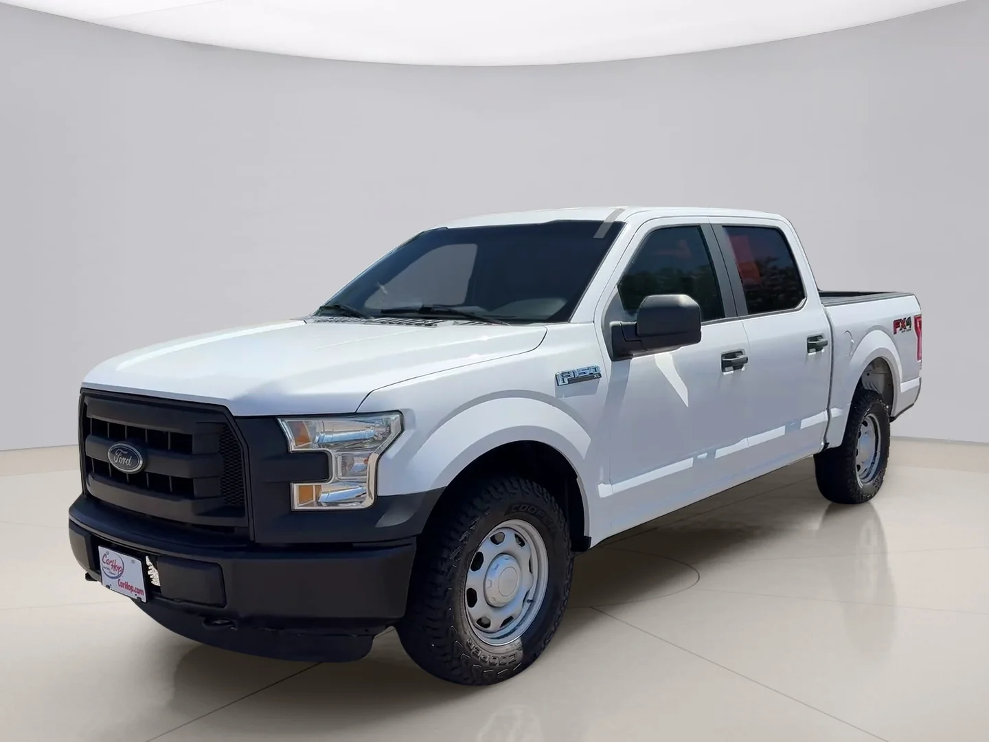 Used 2017 White Ford LARIAT SUPERCREW image 1