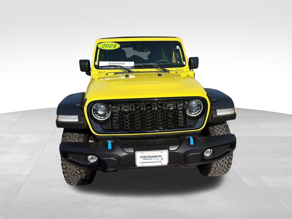Used 2024 Yellow Jeep Willys 4xe image 8