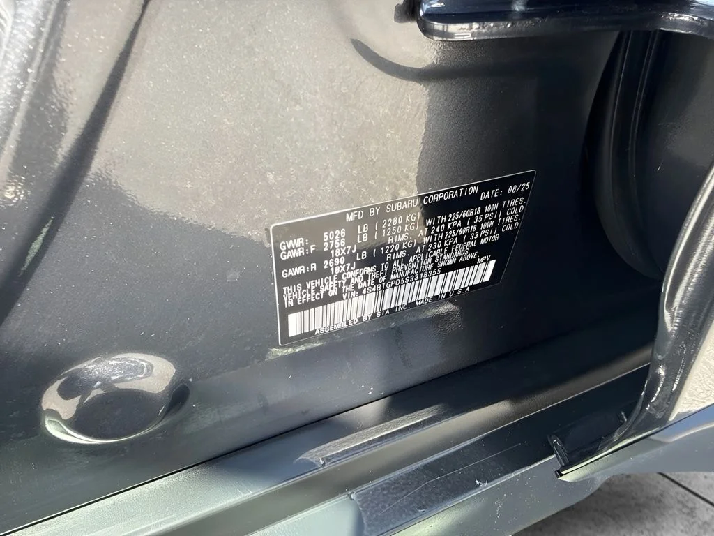 Used 2025 Gray Subaru Touring XT image 24