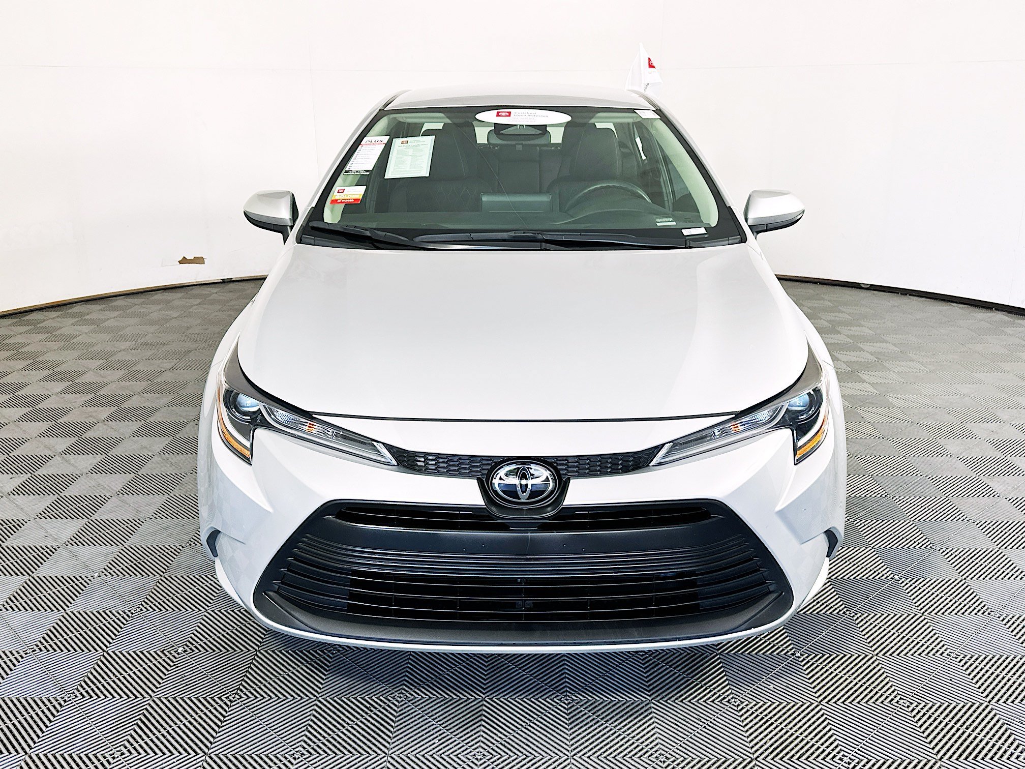Certified Used 2024 Classic Silver Metallic Toyota LE image 8