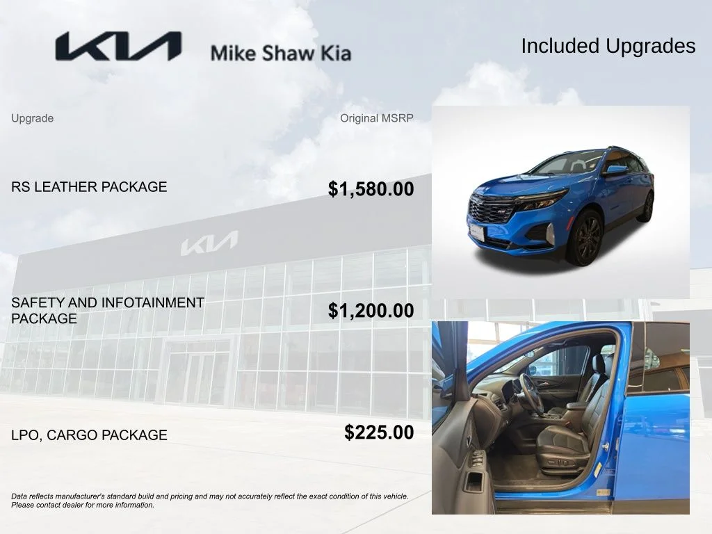 Used 2024 Blue Chevrolet RS image 6