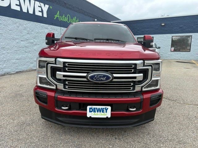 Used 2020 Red Metallic Ford Limited image 8