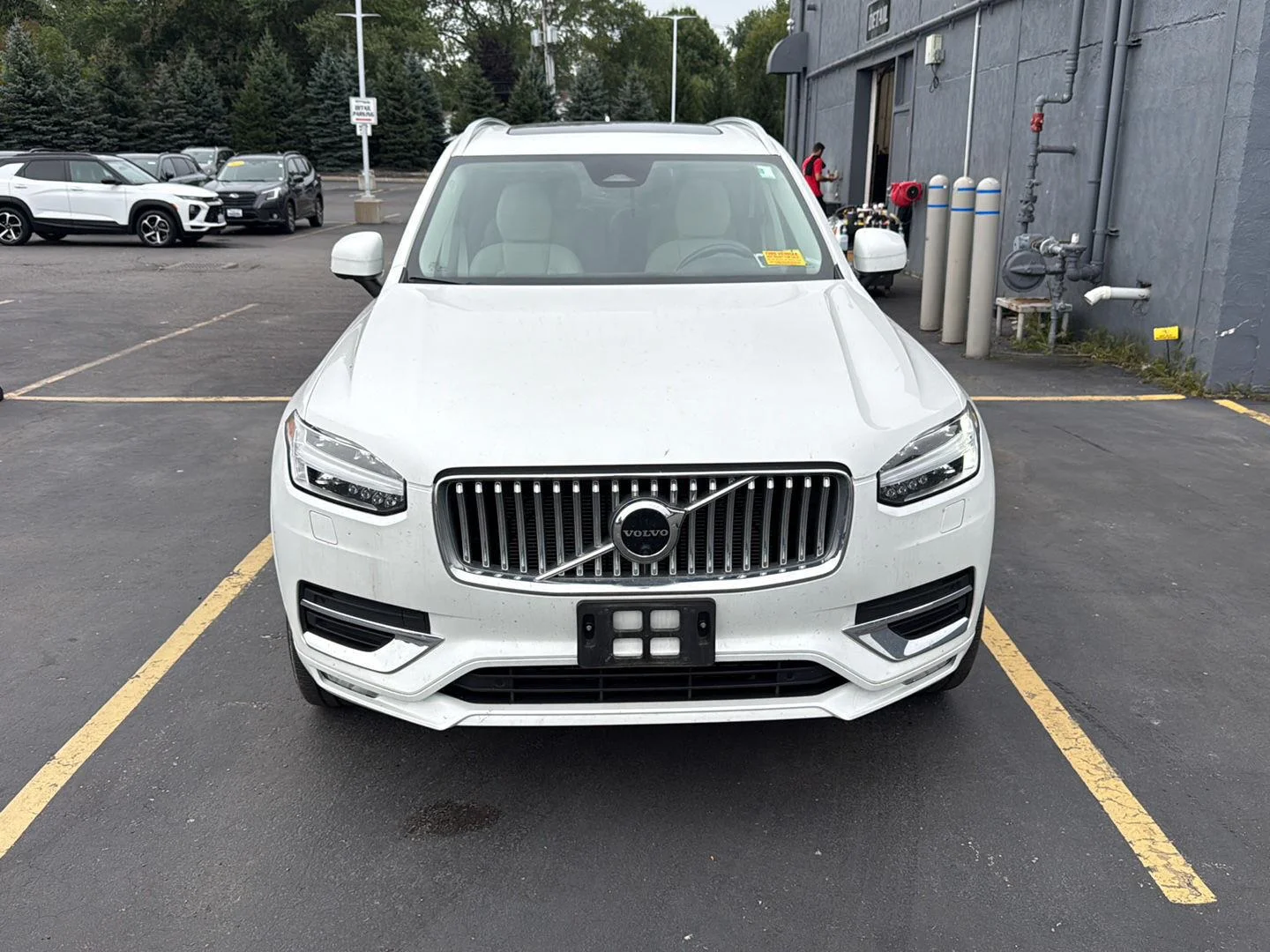 Used 2023 Crystal White Metallic Volvo Plus image 12