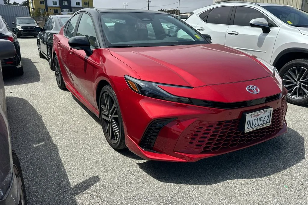 Used 2025 Red Toyota XSE image 2