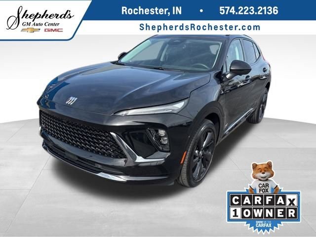 Black (Ebony Twilight Metallic) 2025 Buick Envision Sport Touring AWD SUV / Crossover All-Wheel Drive