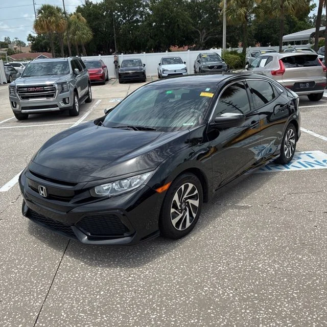 Used 2018 Crystal Black Pearl Honda LX image 2