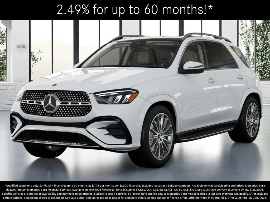 New 2026 Polar White Mercedes-Benz GLE 350 image 43