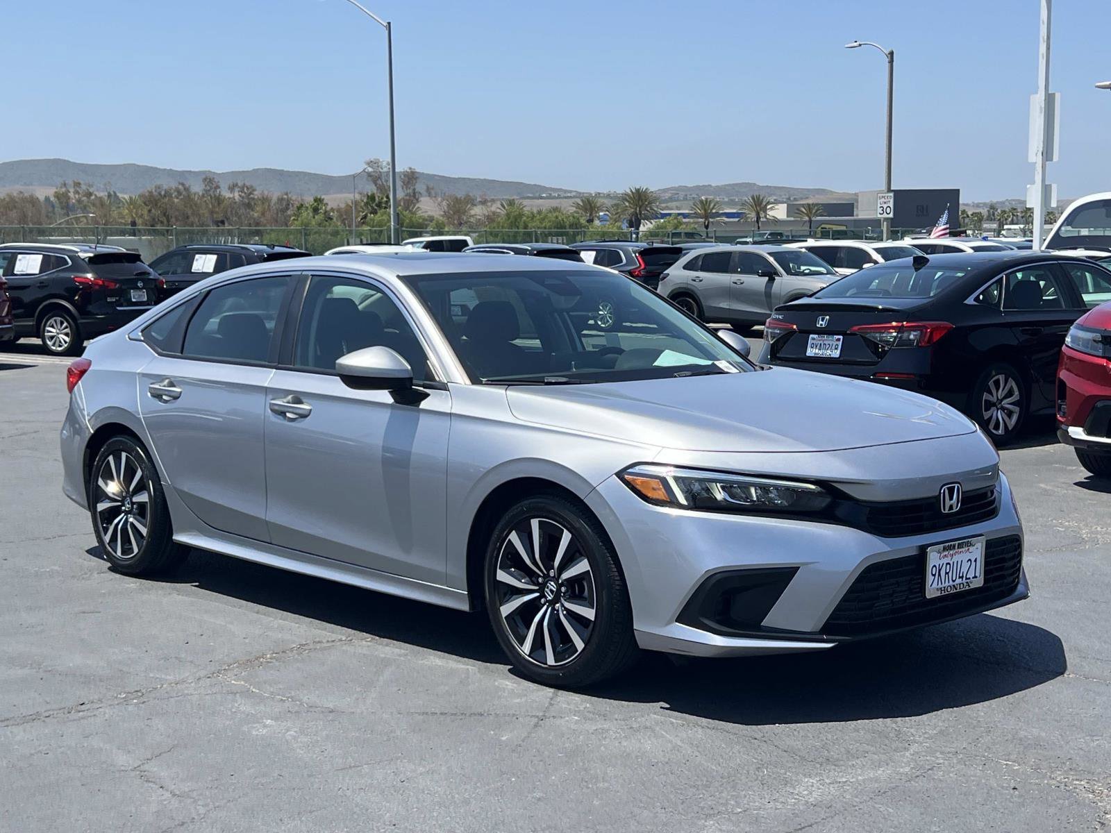Certified Used 2024 Lunar Silver Metallic Honda EX image 56