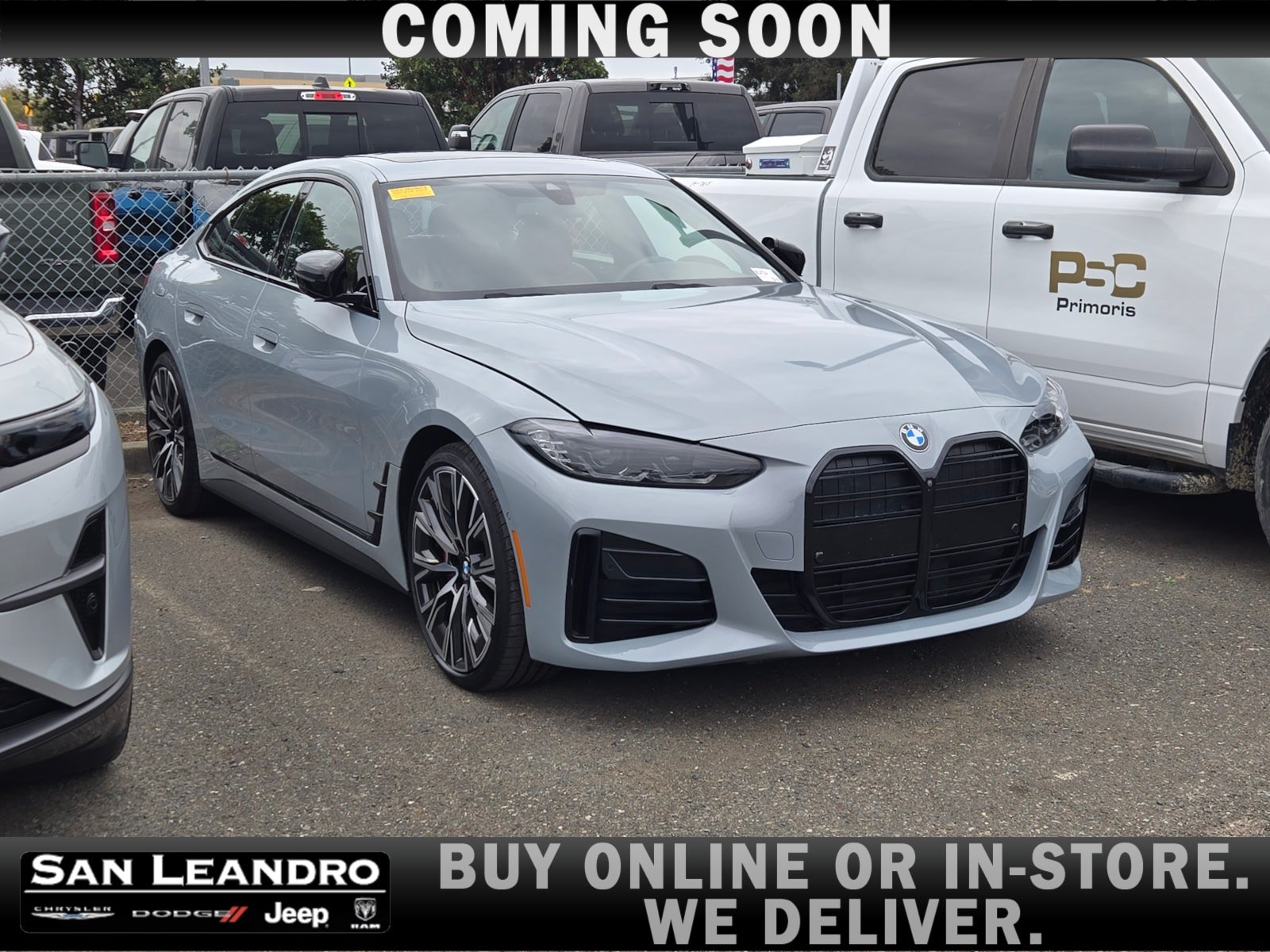 Used 2023 Brooklyn Grey Metallic BMW 430i image 1