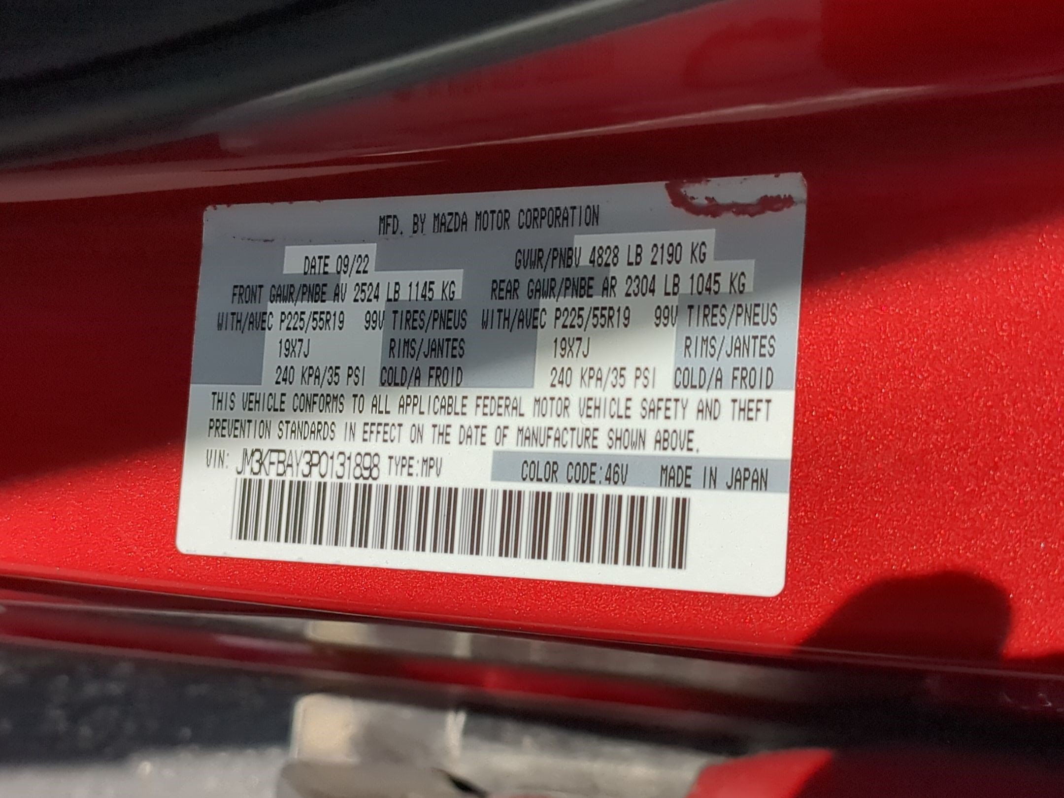 Used 2023 Soul Red Crystal Metallic Mazda 2.5 Turbo image 32