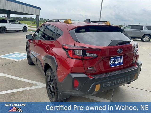 Used 2024 Lithium Red Pearl Subaru Wilderness image 3