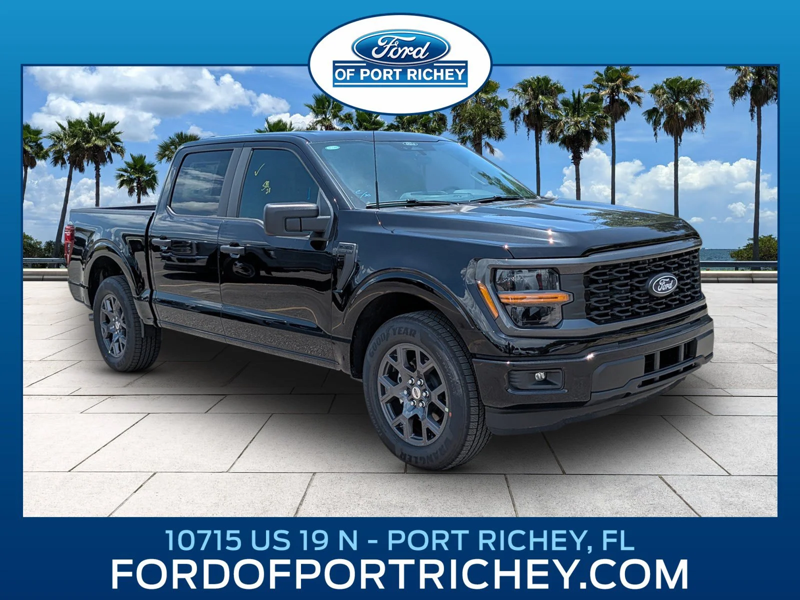New 2026 Agate Black Metallic Ford STX® image 1