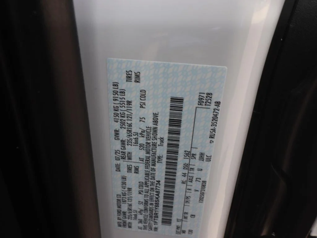 Used 2025 White Ford Base image 24
