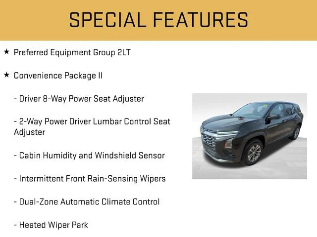 Used 2026 Mosaic Black Metallic Chevrolet LT image 6