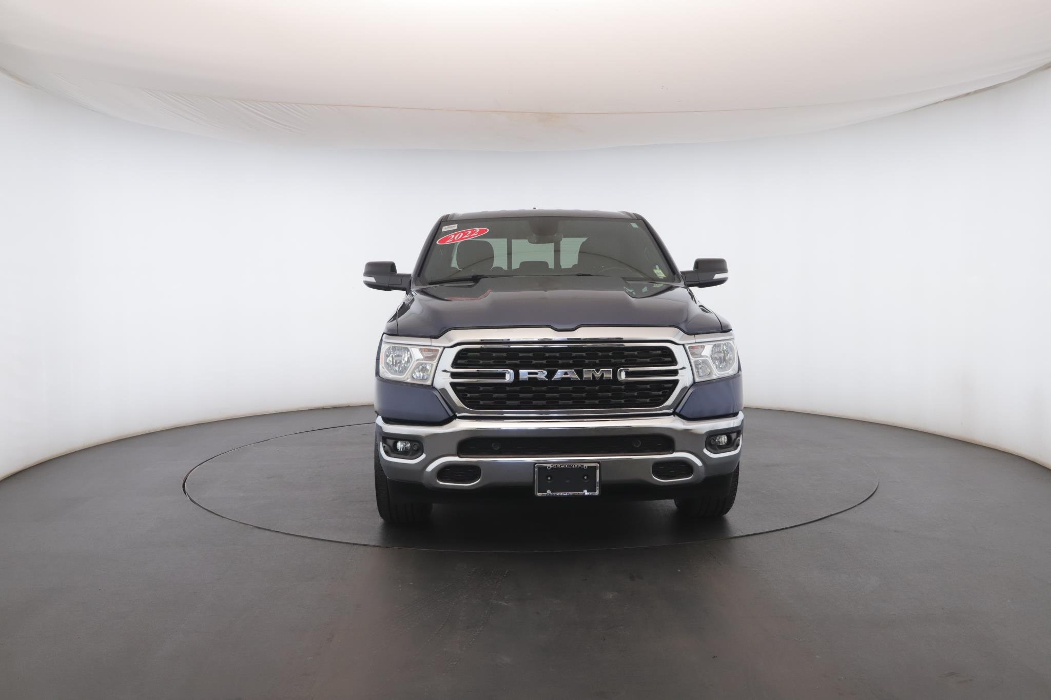 Used 2022 Patriot Blue Pearlcoat Ram Big Horn 4x4 Quad Cab 6