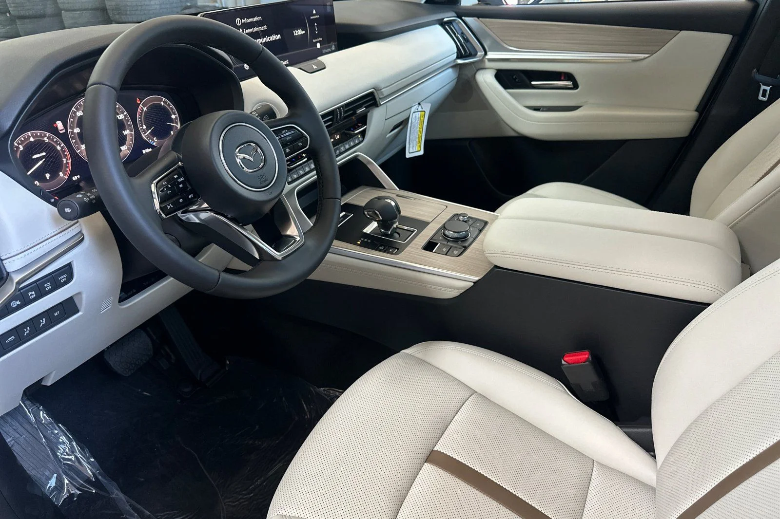 New 2026 Rhodium White Premium Mazda 3.3 Turbo S Premium Sport AWD image 10