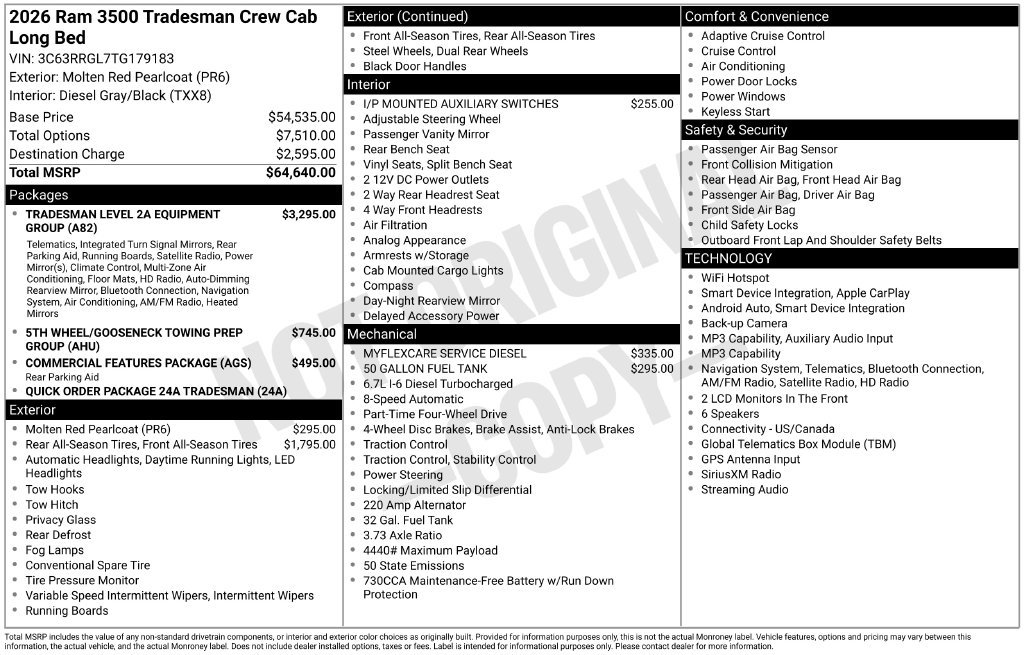 Used 2026 Red Ram Tradesman image 21