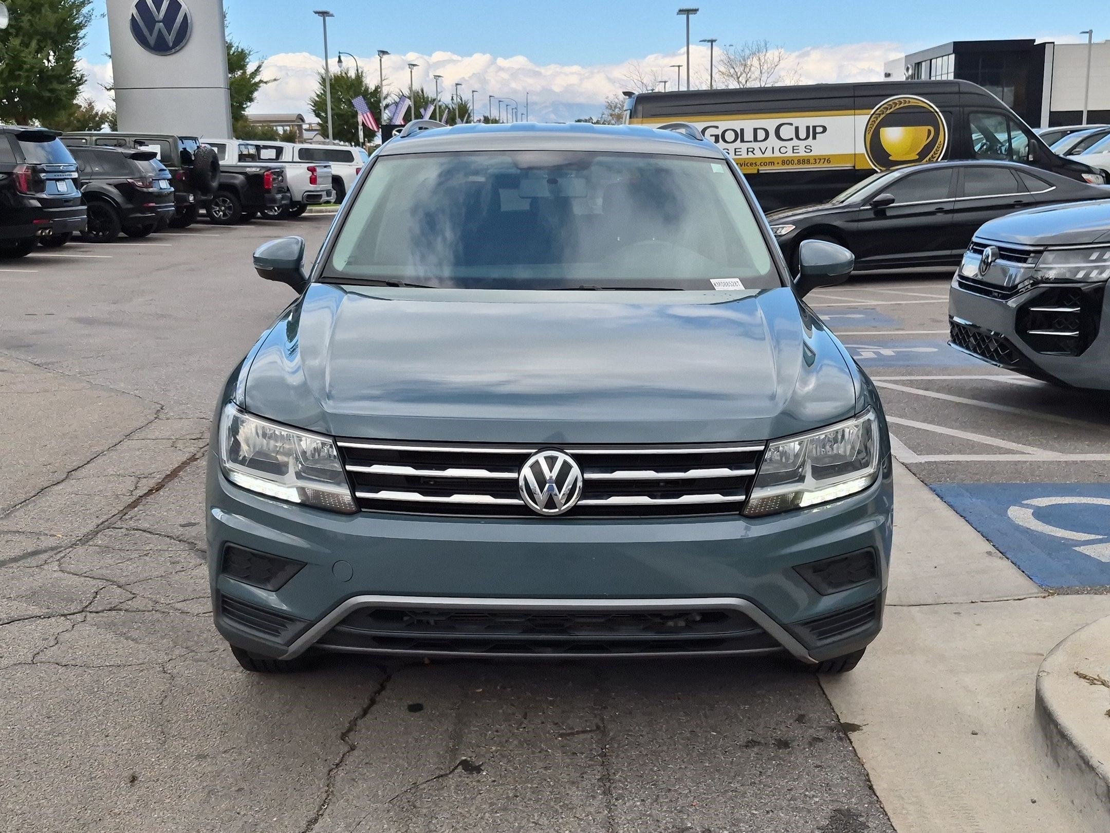 Used 2019 Blue Metallic Volkswagen S image 8