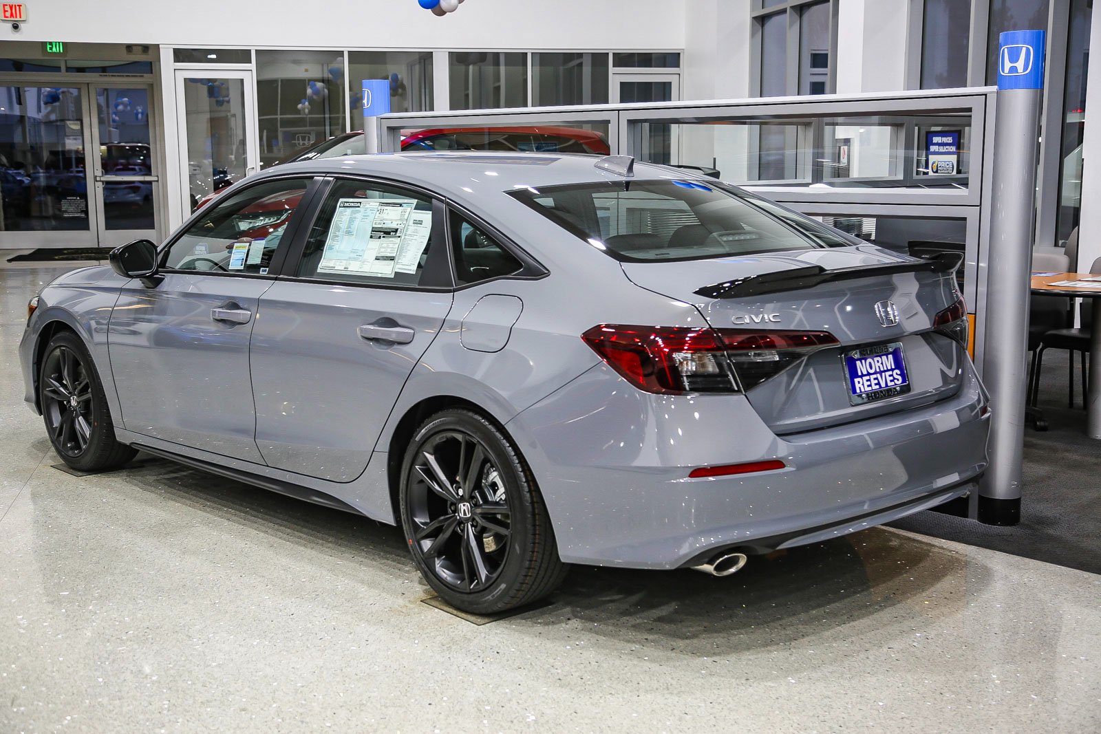 New 2026 Urban Gray Pearl Honda Manual image 6