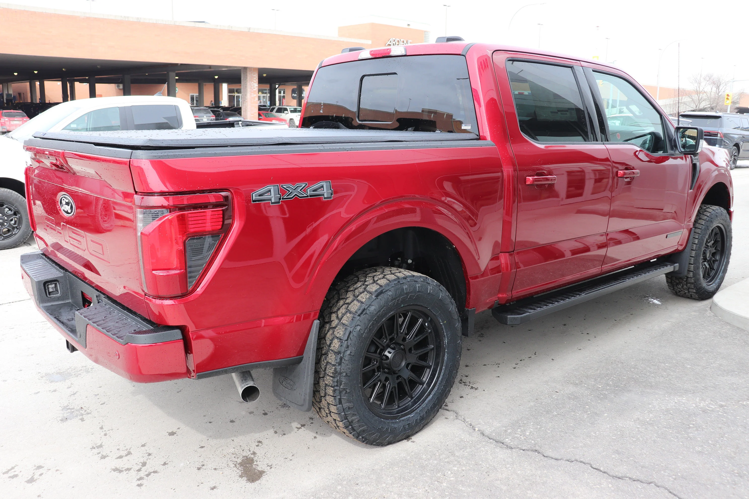 New 2026 RUBY RED METALLIC TINTED CC Ford XLT image 4