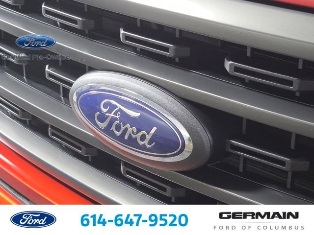 Certified Used 2023 Hot Pepper Red Metallic Tinted Clearcoat Ford XLT image 13