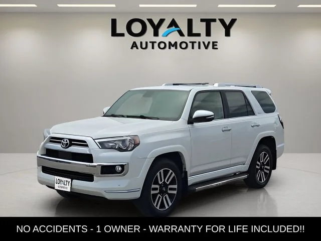 Used 2020 White Toyota Limited image 1