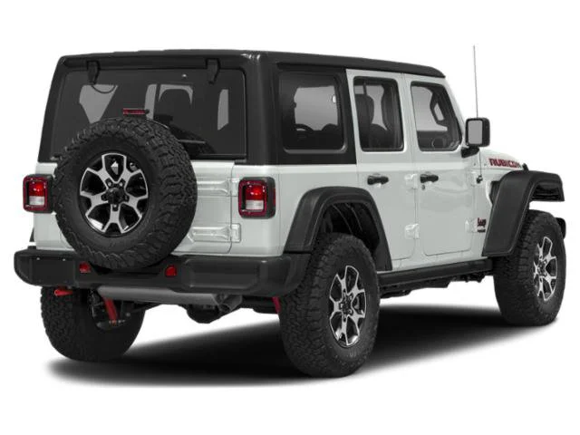 Used 2018 Bright White Clearcoat Jeep Rubicon image 2