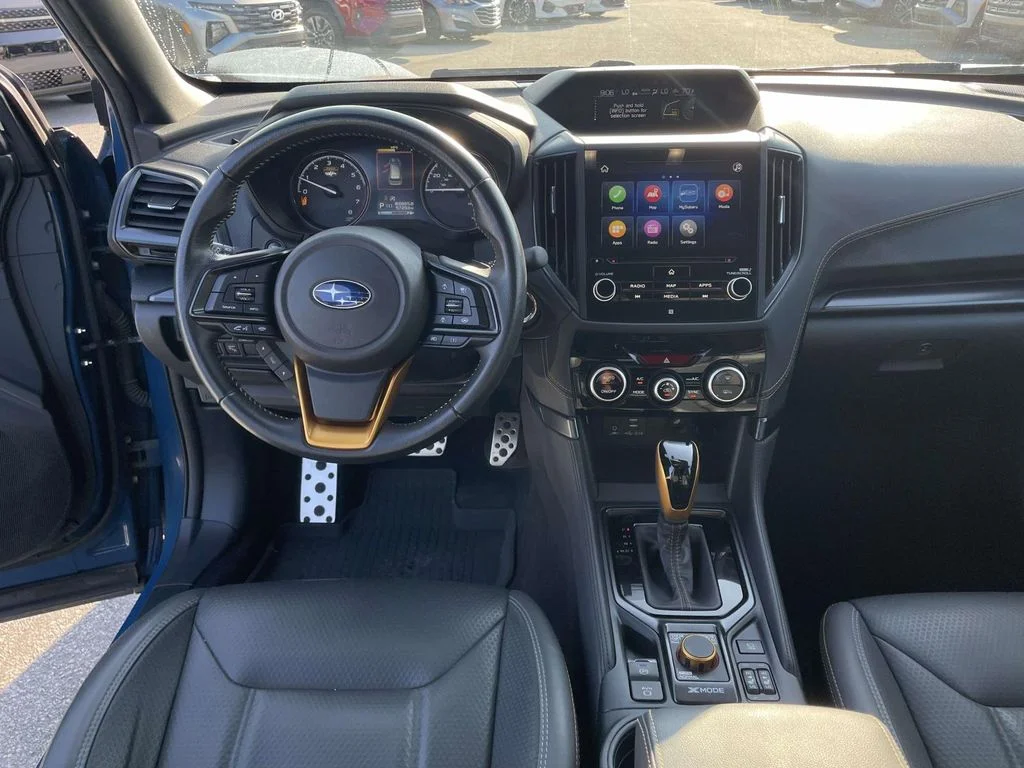 Used 2022 Geyser Blue Subaru Wilderness image 4