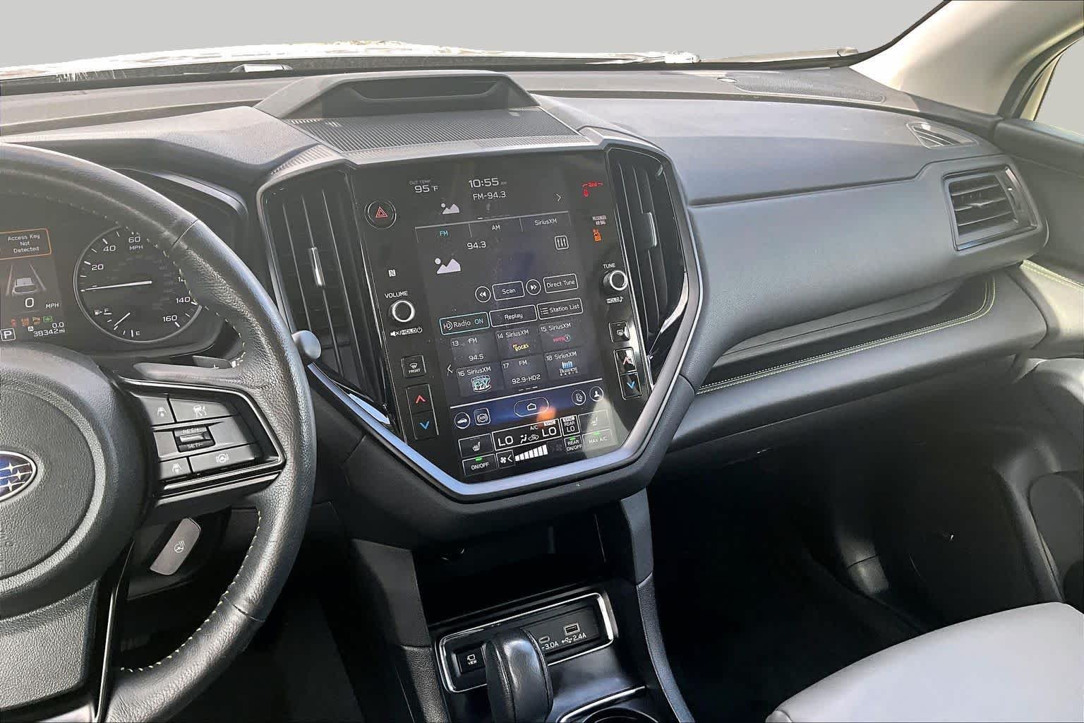 Used 2023 Magnetite Gray Metallic Subaru Onyx Edition Limited image 6