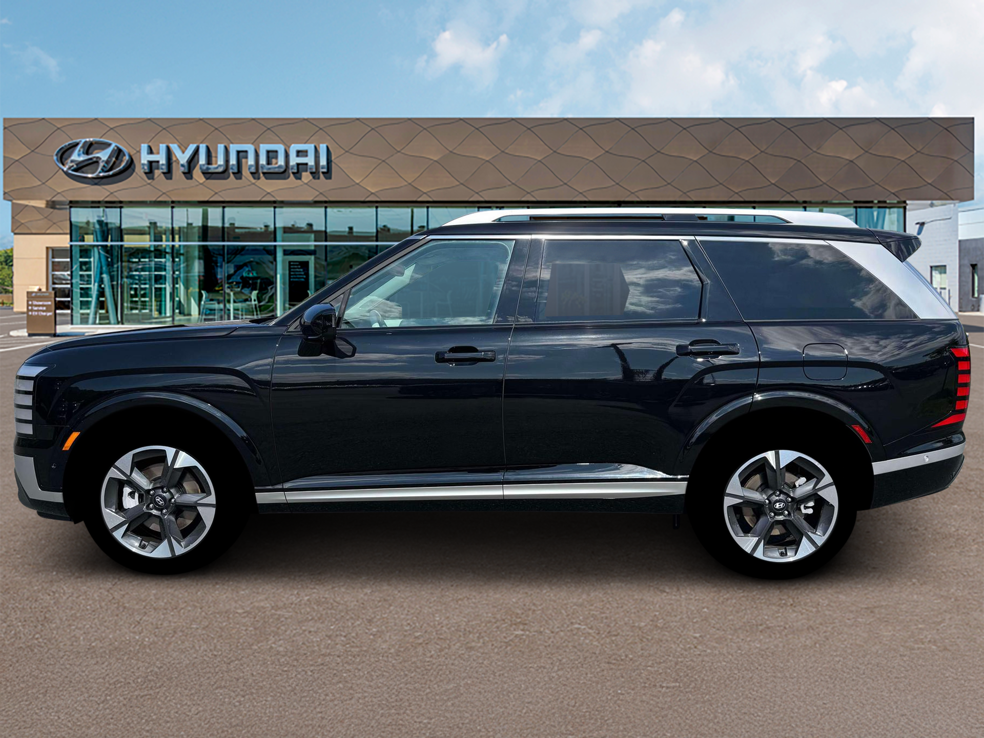 New 2026 Black Hyundai Limited AWD image 3