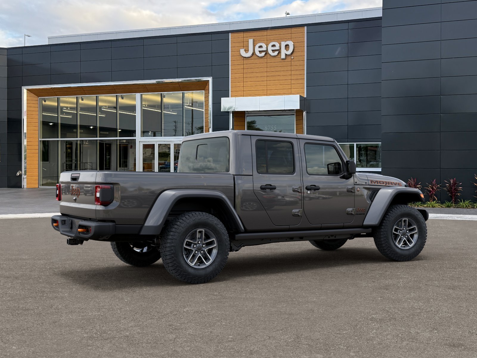 New 2026 Granite Crystal Metallic Clear-Coat Exterior Paint Jeep Mojave image 34