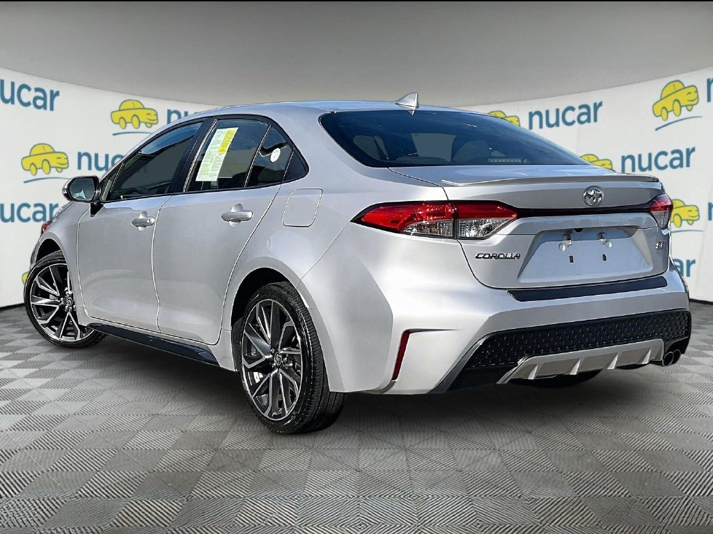 Used 2021 Silver Toyota SE image 4