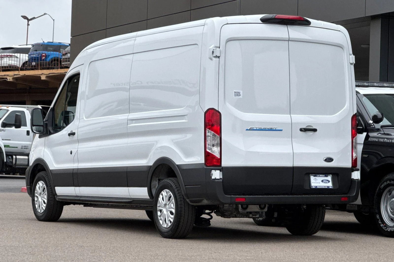 New 2025 Oxford White Ford Cargo Van image 5