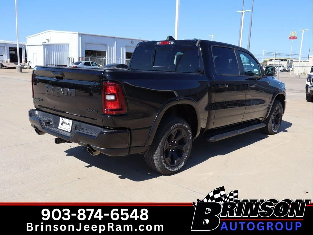 New 2026 Diamond Black Crystal Pearlcoat Ram Lone Star image 5