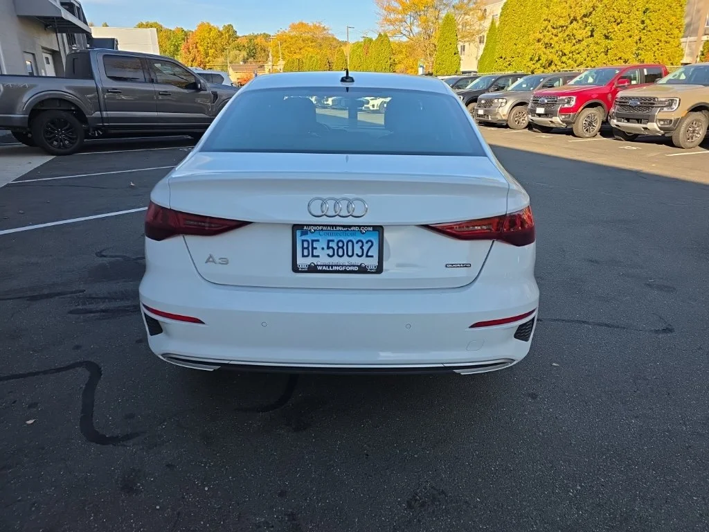 Used 2022 Glacier White Metallic Audi 40 Premium image 4