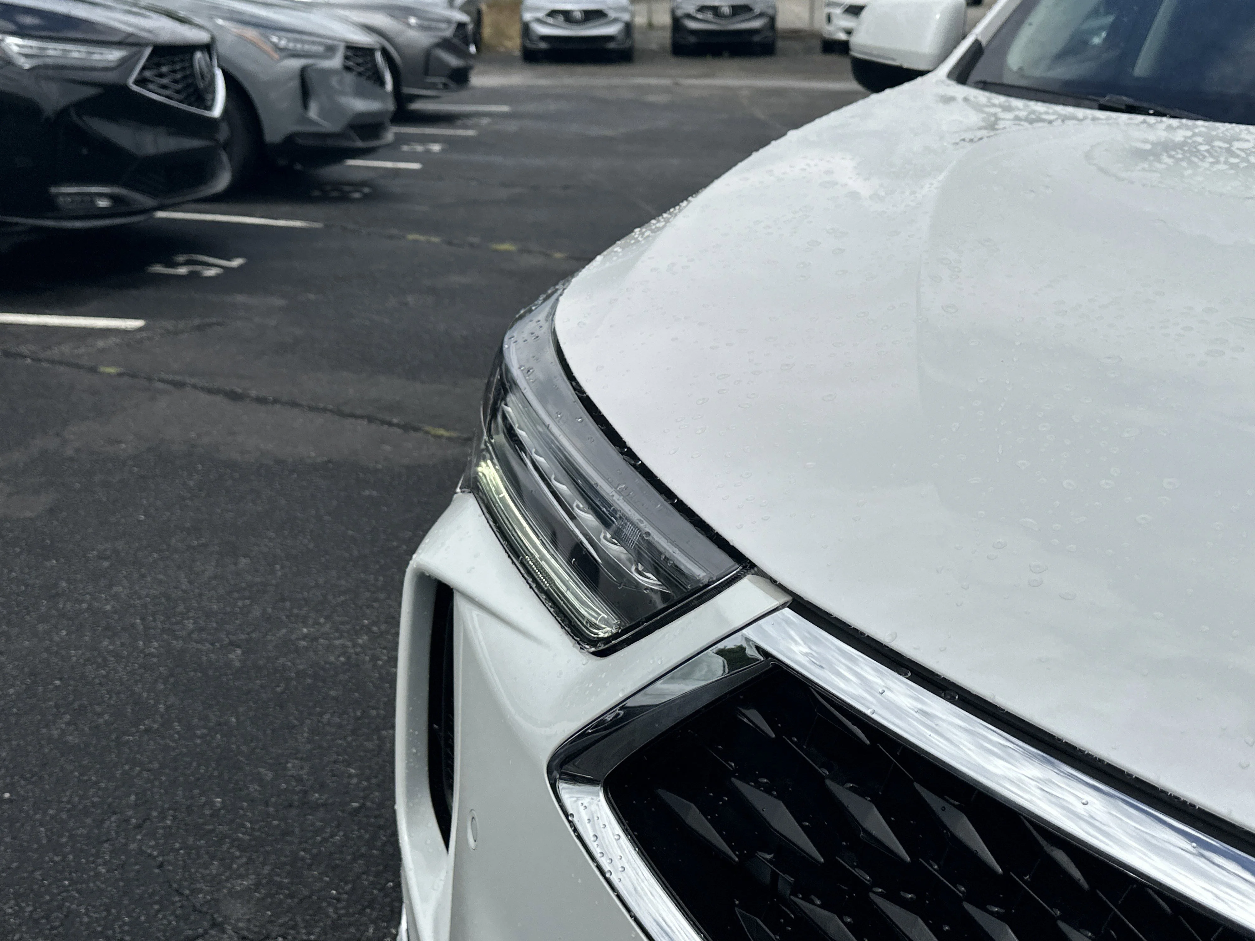Certified Used 2023 Platinum White Pearl Acura TECH image 50