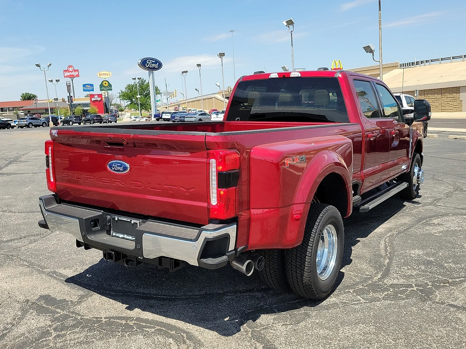 New 2026 Ruby Red Metallic Tinted Clearcoat Ford F-350&reg; Lariat&reg; image 4