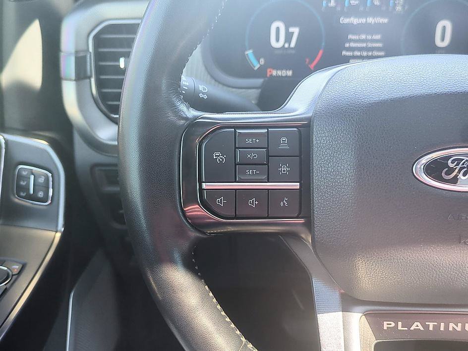 Used 2023 Gray Metallic Ford Platinum image 17