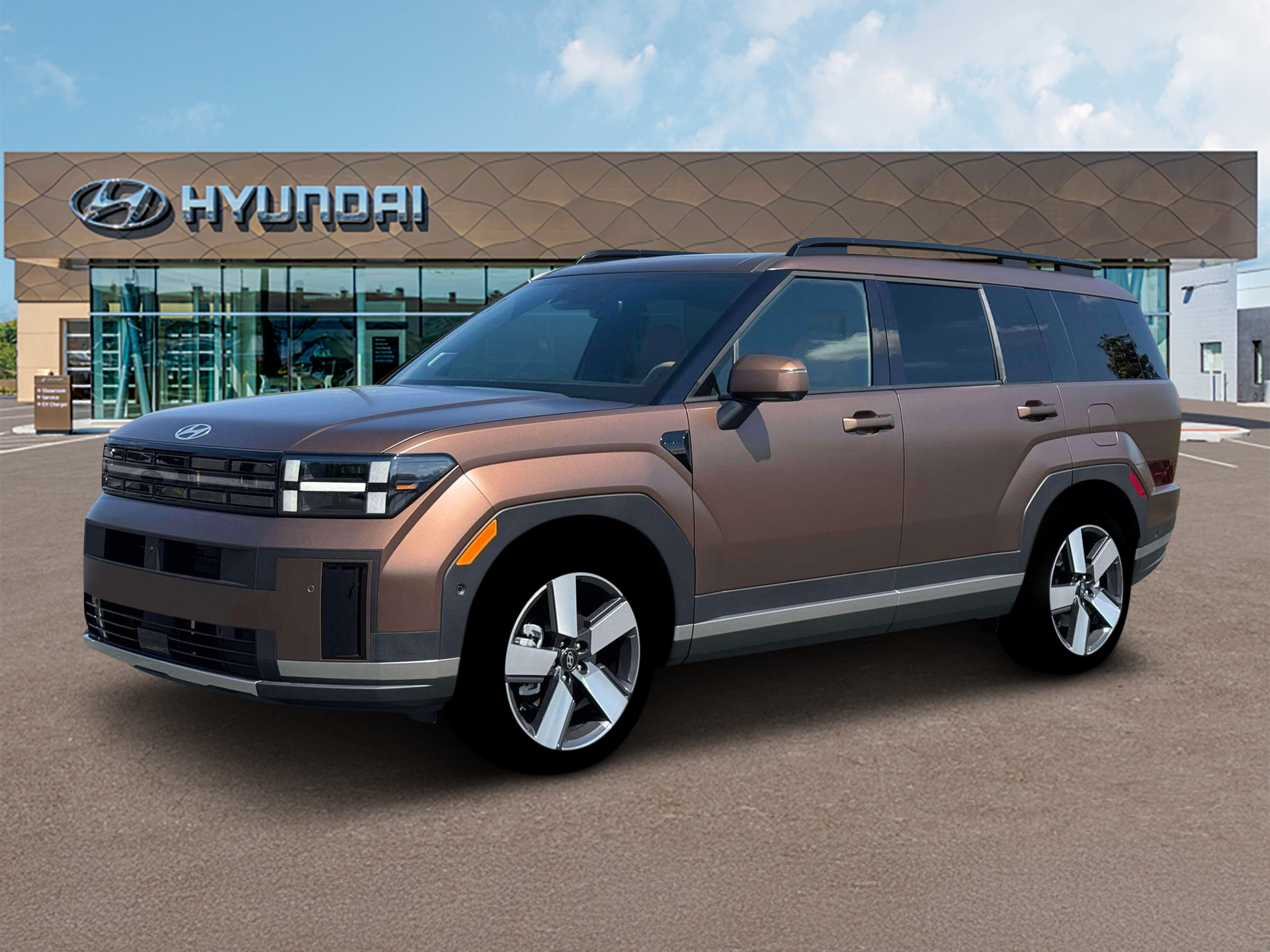 New 2026 Earthy Brass Matte Hyundai Limited AWD image 2