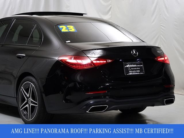 Certified Used 2023 Black Mercedes-Benz C 300 image 8