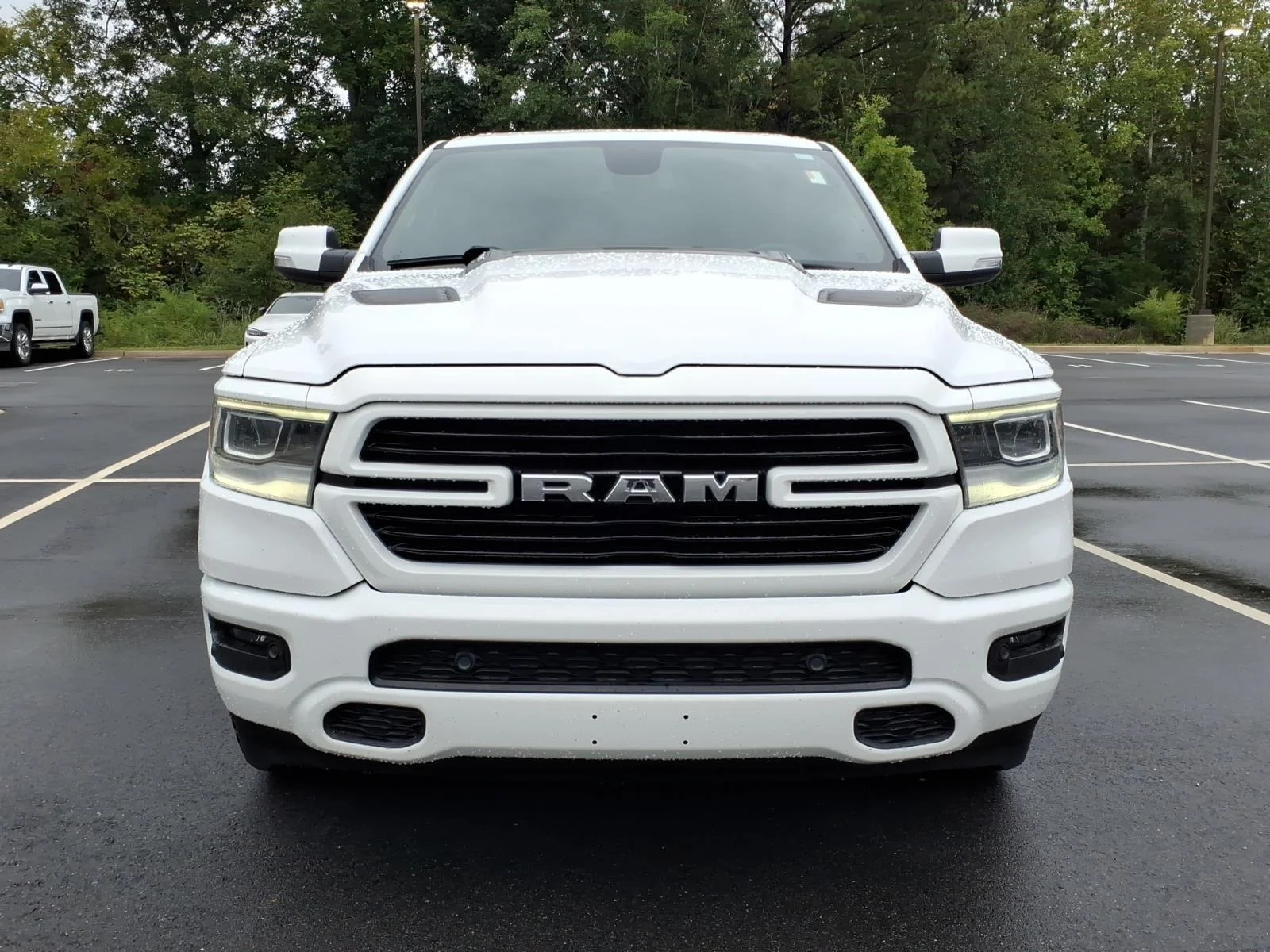 Used 2020 Bright White Clearcoat Ram Laramie image 15