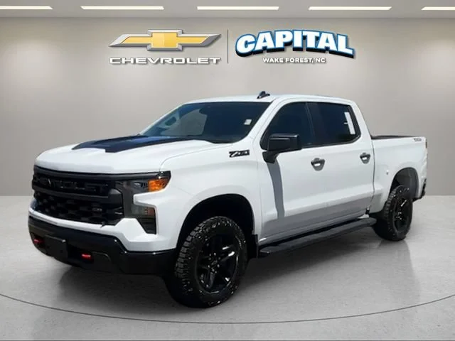 Used 2024 Summit White Chevrolet Custom Trail Boss image 1