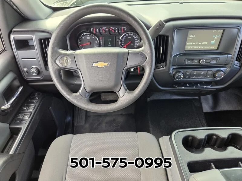 Used 2018 Black CHEVROLET 2WD CREW CAB 143.5" CUSTOM image 12