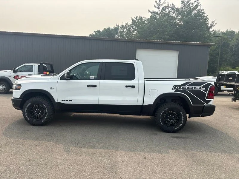New 2026 Bright White Clear-Coat Exterior Paint RAM Rebel image 6