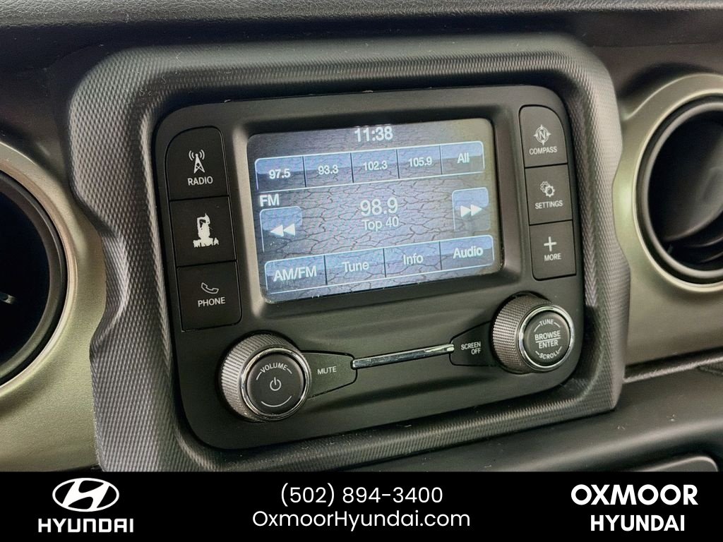 Used 2018 Granite Crystal Metallic Clearcoat Jeep Sport image 14